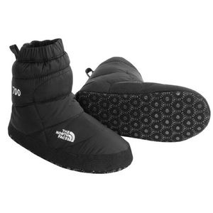 north face down slippers mens